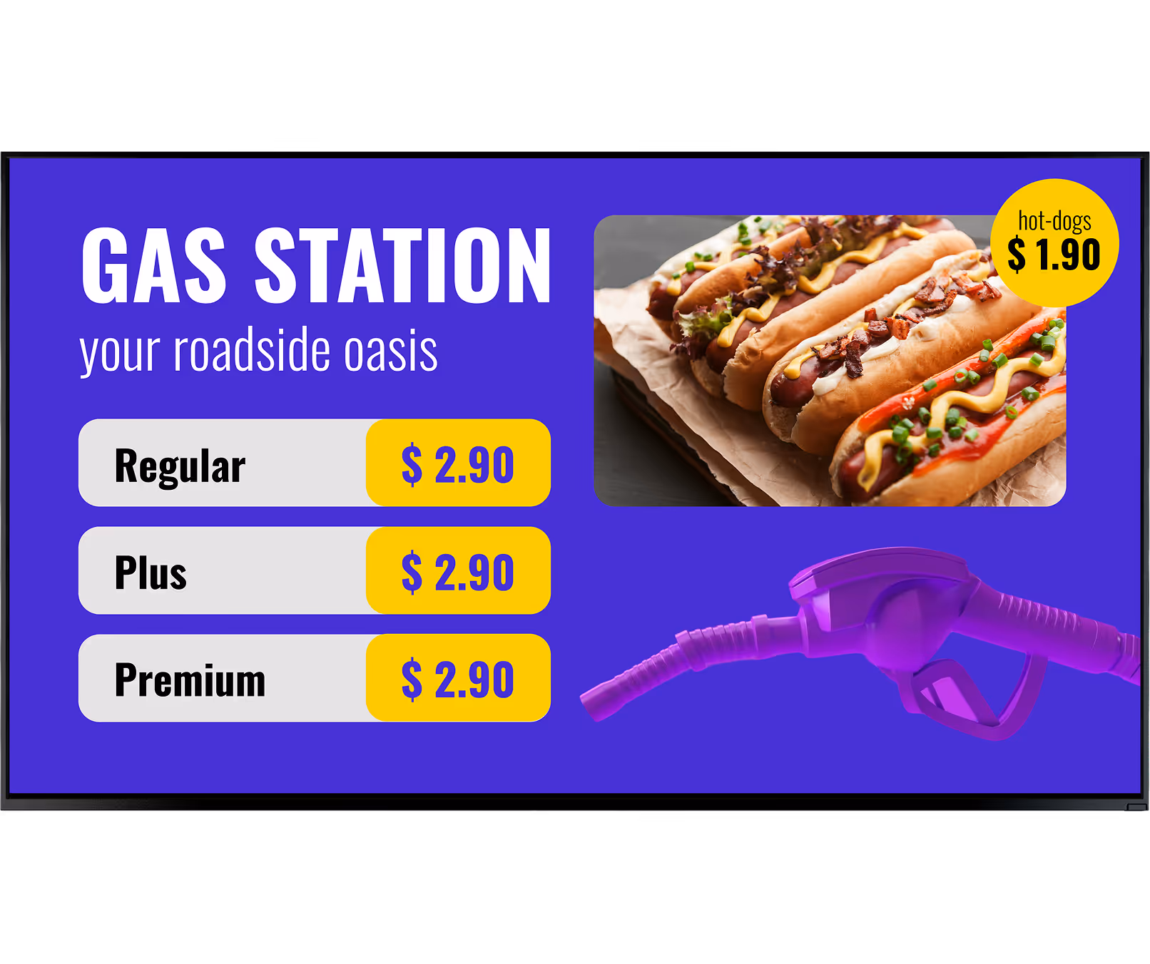 Third-party Integration Gas Station board price